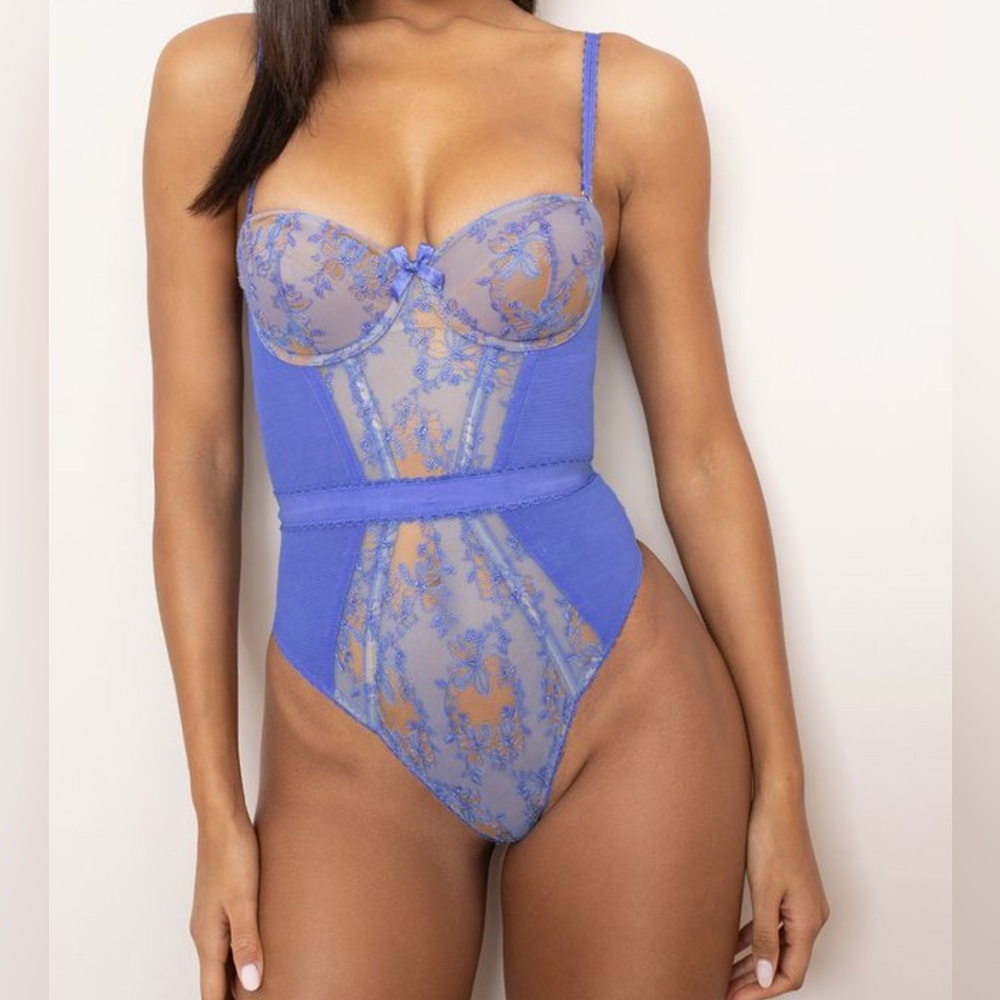 Agent Provocateur Vibrant Blue Lingerie